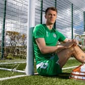 Hibs' Matt Macey looking forward to having an active role in this weekend's Scottish Cup showdown with St Johnstone. Photo by Alan Harvey / SNS Group