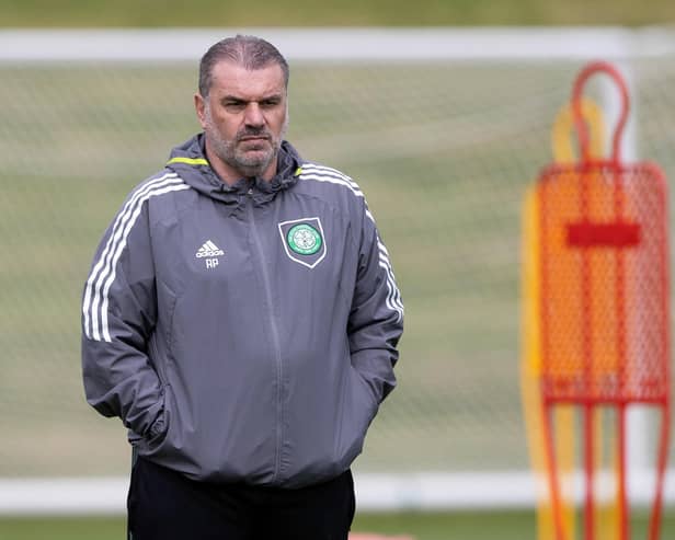 Ange Postecoglou has revealed he is in regular contact with Celtic owner Dermot Desmond.  (Photo by Craig Williamson / SNS Group)