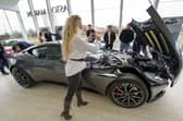 Aston Martin, the famous British car marque, is behind sports car models such as the DB11. Picture Ian Rutherford.
