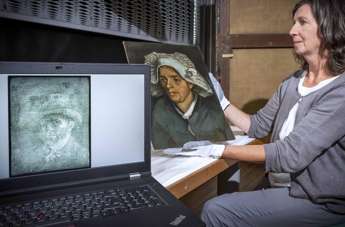Sensational find as hidden Vincent Van Gogh self-portrait discovered in Edinburgh