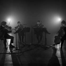 From left to right, Marcus Barcham Stevens, Kana Kawashima, Felix Taner and Su-a Lee