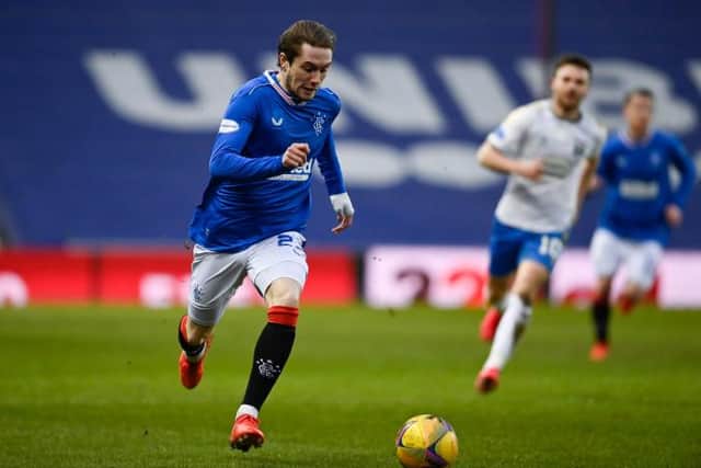 Scott Wright made an eye-catching cameo appearance as a substitute as Rangers defeated Kilmarnock 1-0 at Ibrox. (Photo by Rob Casey / SNS Group)