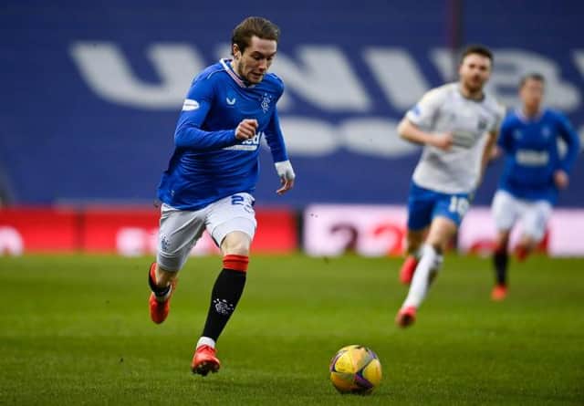 Scott Wright made an eye-catching cameo appearance as a substitute as Rangers defeated Kilmarnock 1-0 at Ibrox. (Photo by Rob Casey / SNS Group)