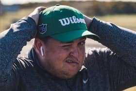 Balmore's Chris Maclean led with nine holes to play in the season-ending Matchroom Tour Championship.