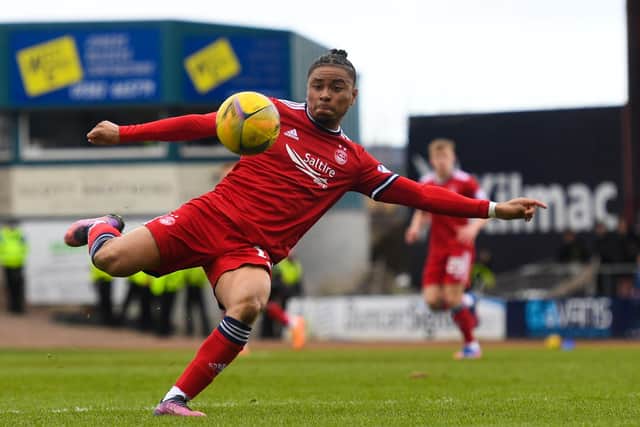 Aberdeen spent a sizeable sum on Vicente Besuijen in January.  (Photo by Craig Foy / SNS Group)