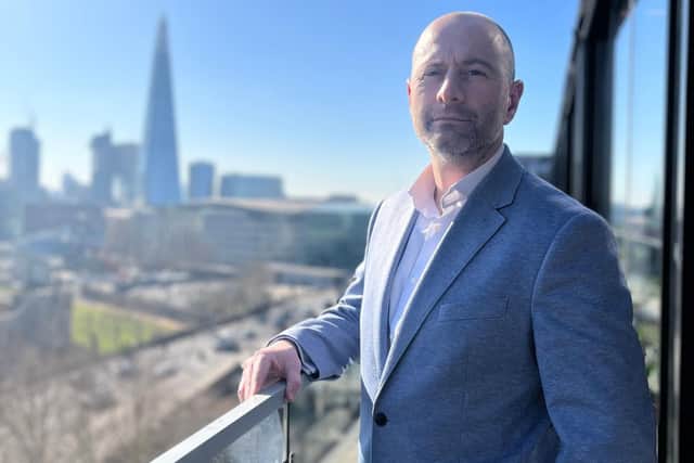 Paul Broad pictured at Avison Young's headquarters
