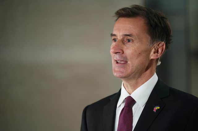 Chancellor Jeremy Hunt last week talked up the UK economy and its growth prospects in his first major speech in the post