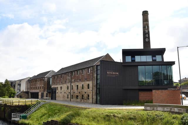 Rosebank Distillery on the banks of the Forth & Clyde Canal will be open for three days over the winter months. Pic: Michael Gillen