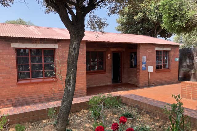 Nelson Mandela's former home in Soweto, next door to the museum dedicated to the anti-apartheid activist and president of South Africa from 1994 to 1999. Pic: J Christie
