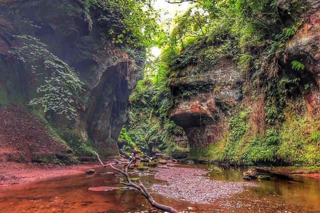 The Devil's Pulpit beauty spot