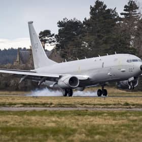 AP-8A Poseidon plane. A military contract worth £233.5 million to maintain Poseidon submarine hunting aircraft has been announced by the Ministry of Defence