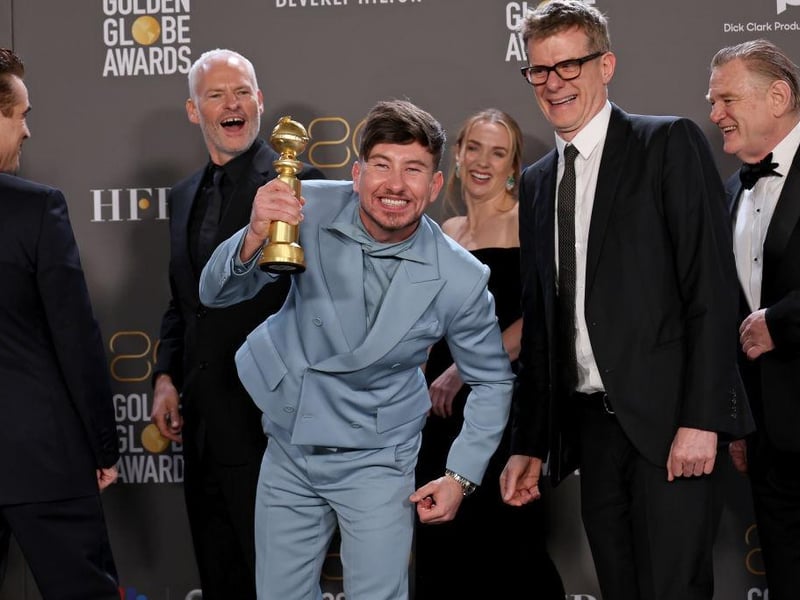 Martin McDonagh and The Banshees of Inisherin were the big winners of the night and took the award for Best Screenplay - Motion Picture.