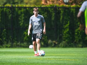 Ryan Gauld in training for his new side. Picture: Jonathan Hair/Vancouver Whitecaps