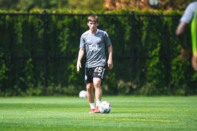 Ryan Gauld in training for his new side. Picture: Jonathan Hair/Vancouver Whitecaps