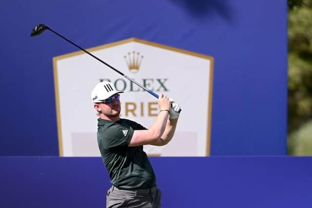 Helped by a good finish in the DP World Tour Championship, Connor Syme enjoyed his best season as a DP World Tour card holder. Picture: Ross Kinnaird/Getty Images.