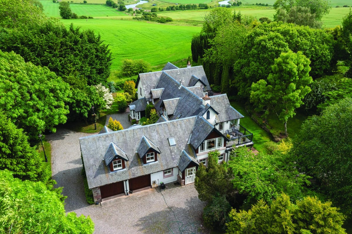 Prestige property: Humble farmhand’s cottage transformed into a Perth and Kinross country house