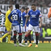 Allan McGregor and James Tavernier trudge off the Hampden pitch following another defeat by Celtic.