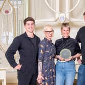 Home of the Year winner Anna McClelland with her partner Harry Kinloch (second from right) are flanked by judges Danny Campbell, Anna Campbell Jones and Banjo Beale