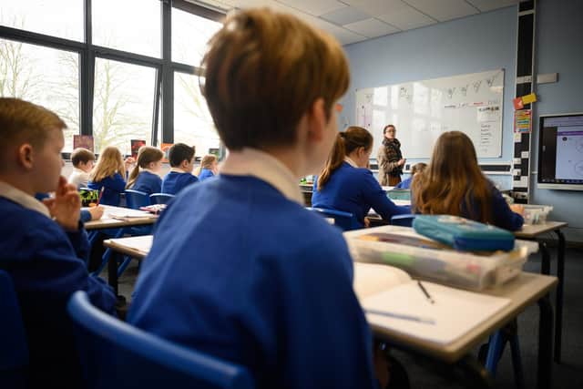 Bubbles look set to be reintroduced to Scotland's schools to stem the spread of Covid-19. Picture: Leon Neal/Getty Images
