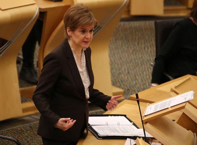 Lockdown in England: First Minister Nicola Sturgeon issues ...