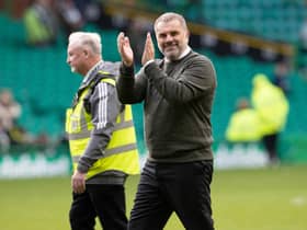 Celtic manager Ange Postecoglou was thrilled by the display of his team against Hibs.
