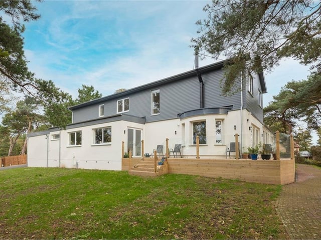Rear of property.