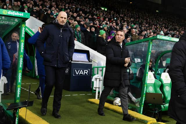 Clement and Brendan Rodgers recently met at Hampden Park during Scotland v Northern Ireland.