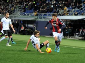 Aaron Hickey has been in good form for Bologna, earning a Scotland call-up.