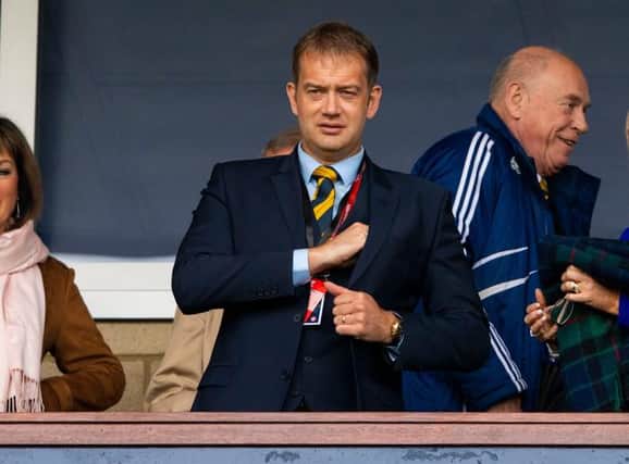 Ian Maxwell, chief executive, of the Scottish Football Association, said he was "deeply upset" by the contents of the report. Picture: Craig Williamson
