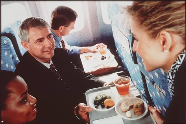The opportunity to eat free food should never be missed even if you are feeling sick. Picture: Tom Hussey/Image Bank