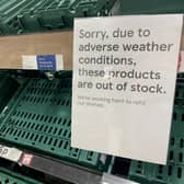 Winter vegetables grown in this country could fill these empty supermarket shelves (Picture: Jane Sherwood/Getty Images)