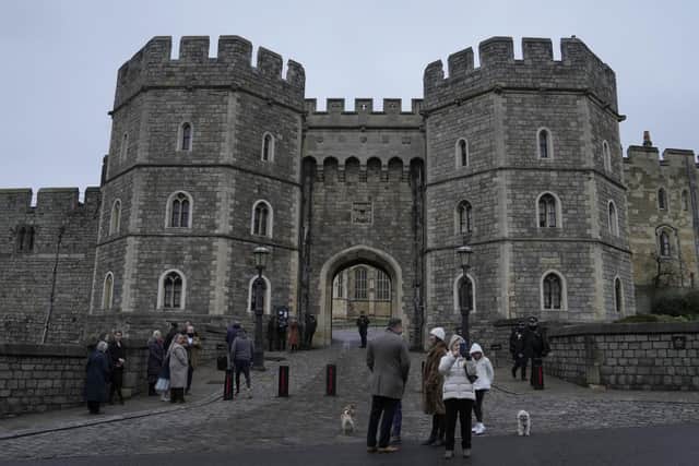 A 19-year-old man was arrested on the grounds of Windsor Castle on Christmas Day, while the Queen was in residence. Queen Elizabeth II stayed at Windsor Castle instead of spending Christmas at her Sandringham estate due to the ongoing COVID-19 pandemic. (AP Photo/Alastair Grant)