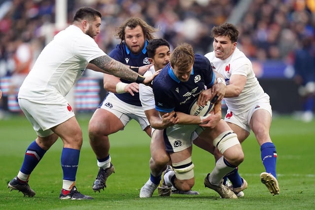 Held things together as Scotland had to regroup after Grant Gilchrist’s red card. 7
