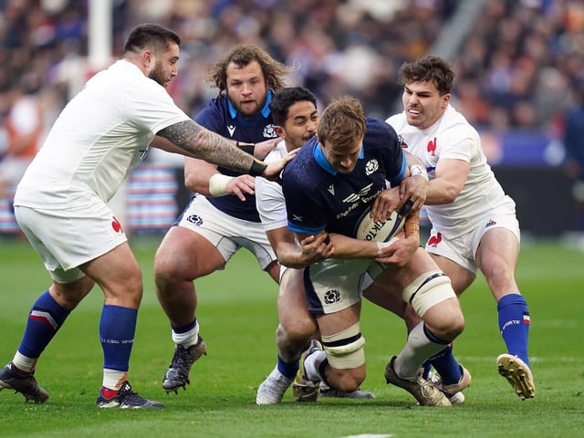 Held things together as Scotland had to regroup after Grant Gilchrist’s red card. 7