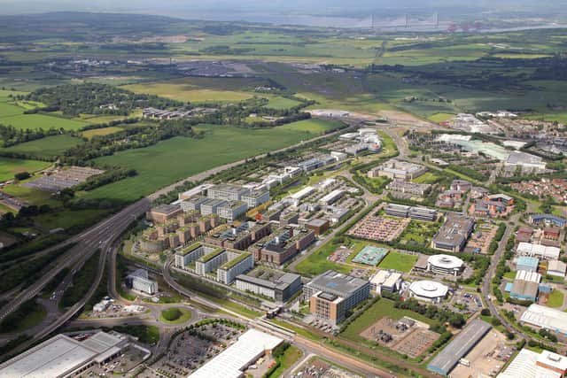 A CGI of Edinburgh Park’s southern phase. Image: Assembly Studios