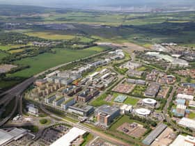 A CGI of Edinburgh Park’s southern phase. Image: Assembly Studios