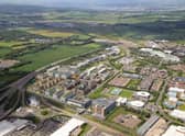 A CGI of Edinburgh Park’s southern phase. Image: Assembly Studios