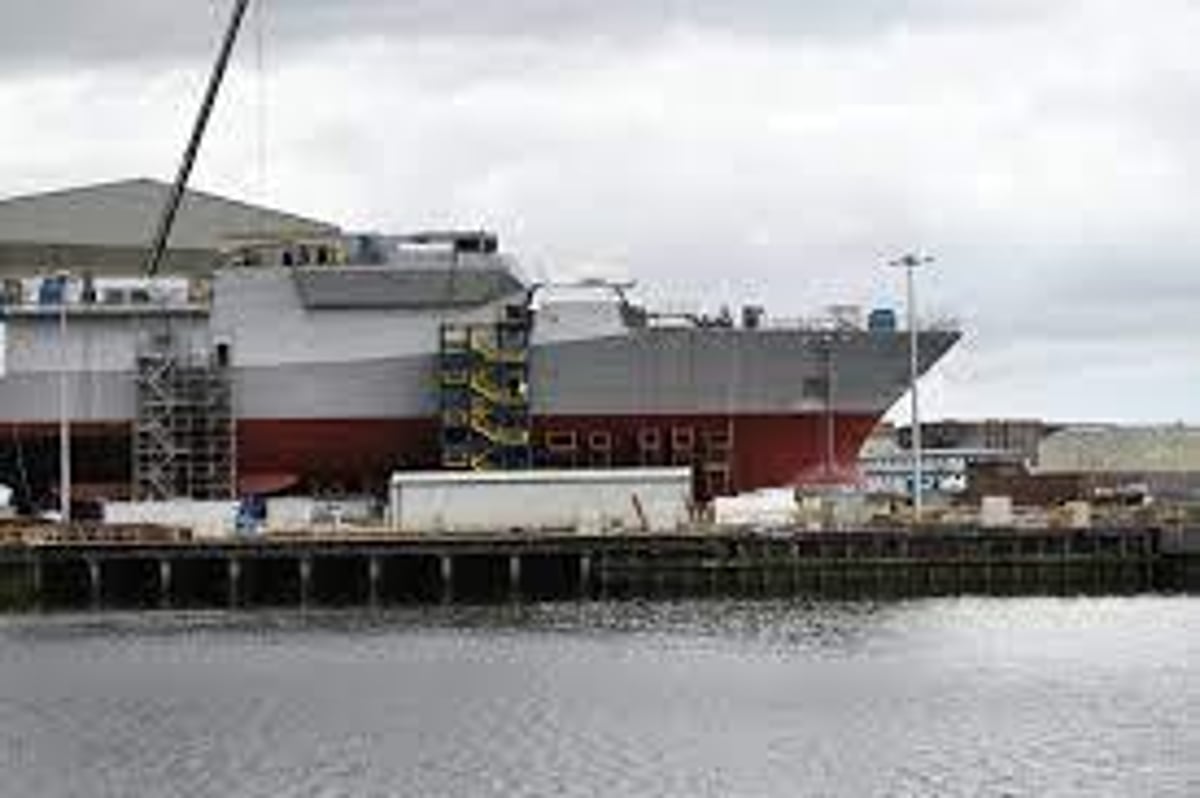 Rishi Sunak announces construction of five more warships to be built on the Clyde in face of Russia threats