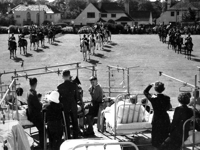 In 1962 the Edinburgh Military Tattoo performed for patients at Princess Margaret Rose Hospital.