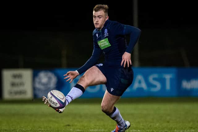 Nathan Chamberlain scored a hat-trick for Scotland U20 against Wales last year. Picture: Ross Parker/SNS