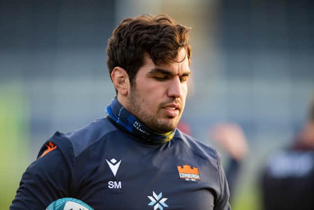 Stuart McInally back in the Edinburgh side after injury and an outing for the Barbarians. (Photo by Mark Scates / SNS Group)