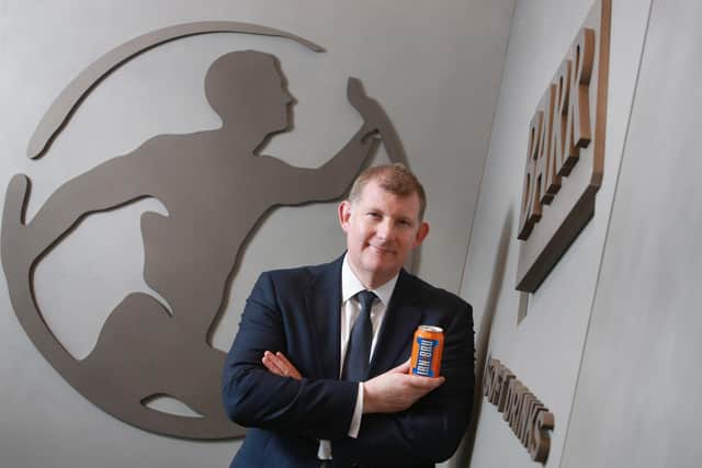 Roger White was MD of AG Barr for a short period before taking up the role of CEO 20 years ago. Picture by Stewart Attwood