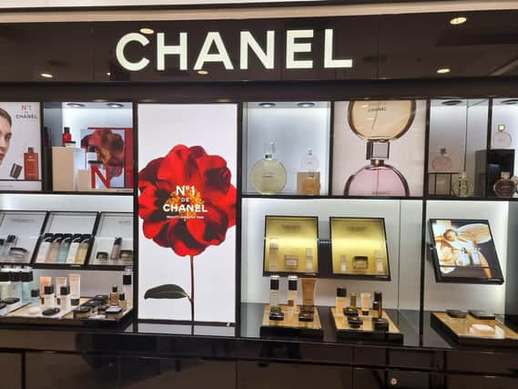 Chanel counter, Harvey Nichols Edinburgh