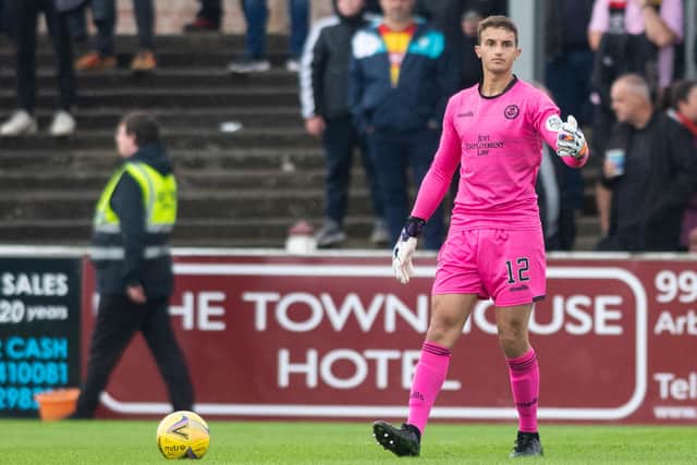 Harry Stone has been on loan at Partick Thistle in the first half of the season. (Photo by Mark Scates / SNS Group)