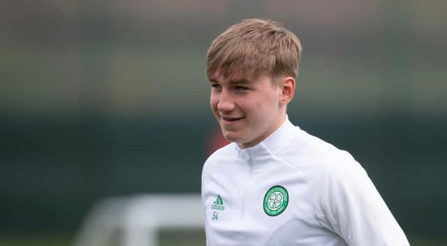 Celtic youngster Adam Montgomery will make his debut against St Johnstone. Picture: SNS