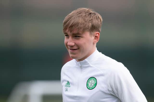 Celtic youngster Adam Montgomery will make his debut against St Johnstone. Picture: SNS