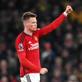 Scotland's Scott McTominay will hope to play his part in a Manchester United victory against Bayern Munich in the Champions League at Old Trafford on Tuesday. (Photo by Stu Forster/Getty Images)