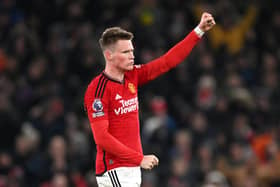 Scotland's Scott McTominay will hope to play his part in a Manchester United victory against Bayern Munich in the Champions League at Old Trafford on Tuesday. (Photo by Stu Forster/Getty Images)