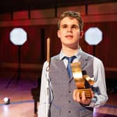 Ethan Loch, 18,  - blind from birth - took part in the final of BBC Young Musician 2022. Pic: BBC Young Musician