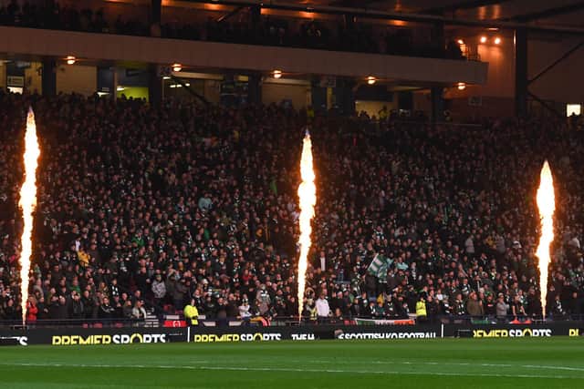 Covid Scotland: League Cup final’s 50,000 fans at Hampden ‘could well have been’ Covid-19 super spreaders says John Swinney.  (Photo by Ross MacDonald / SNS Group)